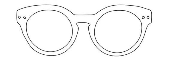 Color Glasses Template — New Eyes for the Needy